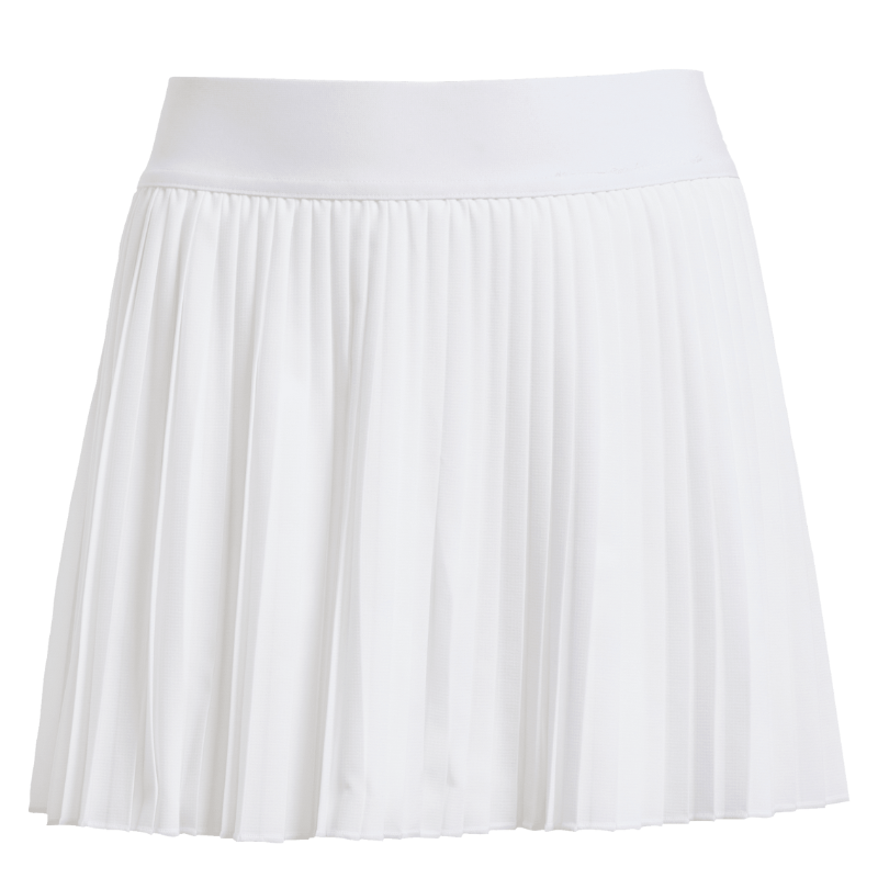 Adidas G Club Pleat Junior Tennis Skirt - White