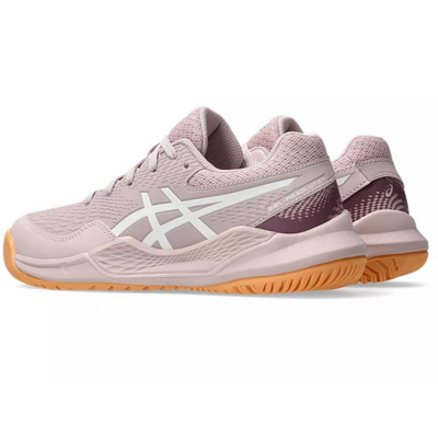 Asics Gel Resolution 9 Watershed Rose/White Clay Youth Tennis Shoes