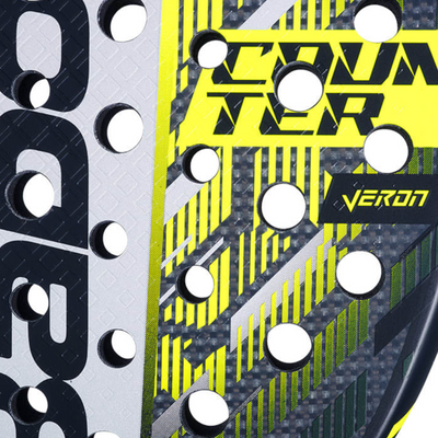 Babolat Counter Veron 2.5 2025 Padel Racquet  - Black/Yellow