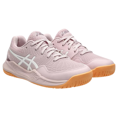 Asics Gel Resolution 9 Watershed Rose/White Clay Youth Tennis Shoes