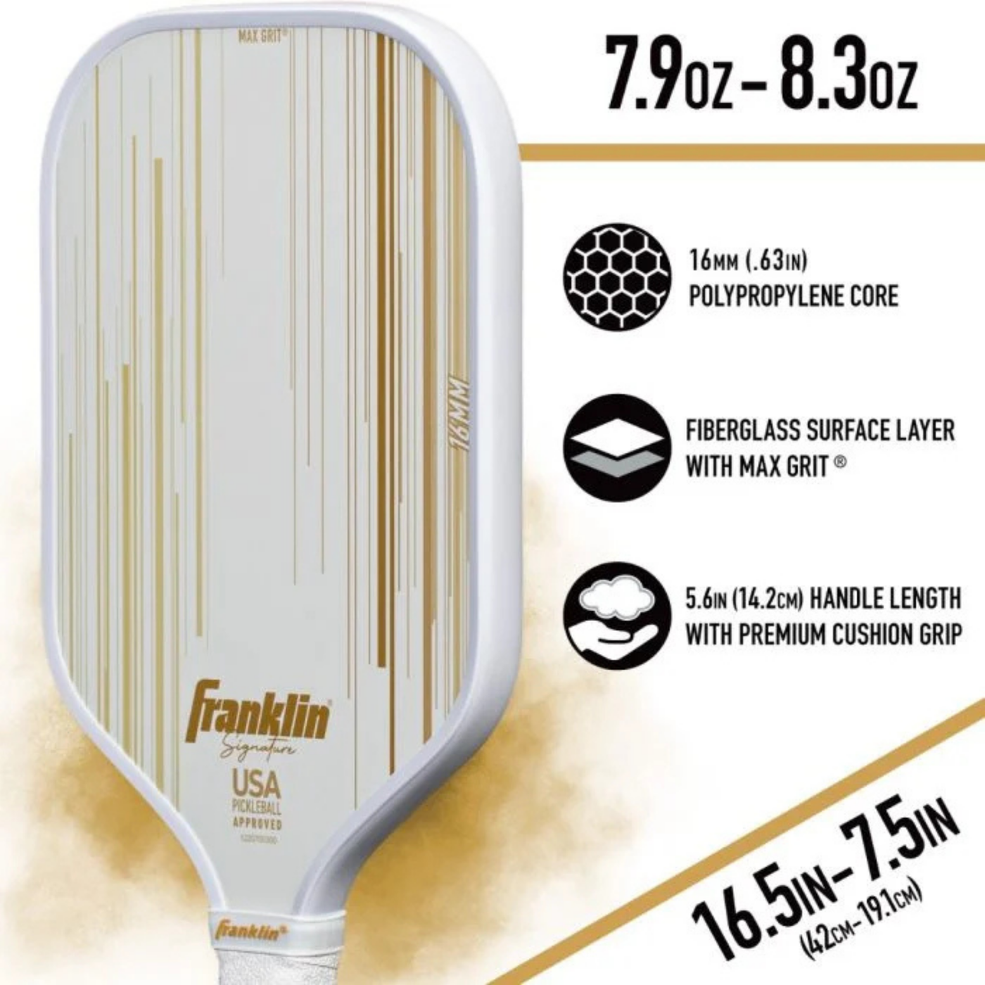 Franklin Signature Series Pickleball Paddle - 16mm