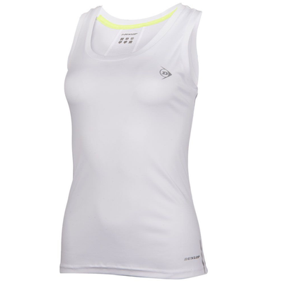 Dunlop Club Women Tank - White