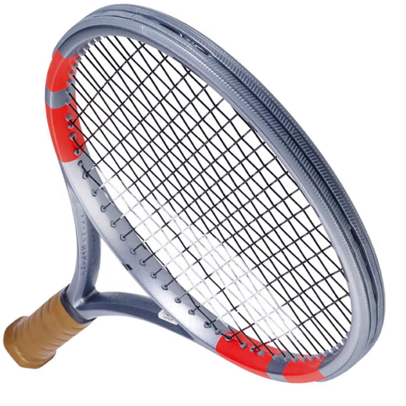 Babolat Pure Strike 97 Gen 4 Unstrung Tennis Racquet - Carbon Gray/Neon Red