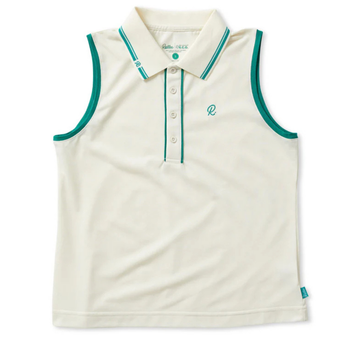 Rallee Reina Womens Tennis Polo – Vintage White