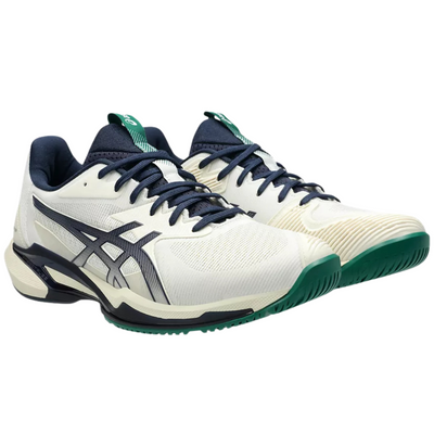 Asics Solution Speed FF 3 Hard Court Mens Tennis Shoes - Cream/Midnight