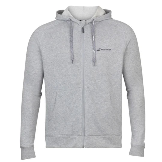 Babolat Exercise Boy Hood Jacket - High Rise Hthr