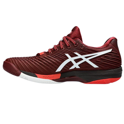 Asics Solution Speed FF 2 Mens Tennis Shoes - Antique Red/White