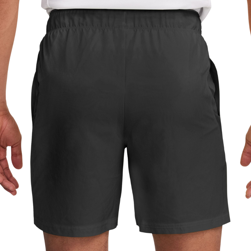 Nike Court Advantage Dri-Fit 7" Men Tennis Shorts - Black/Black/White