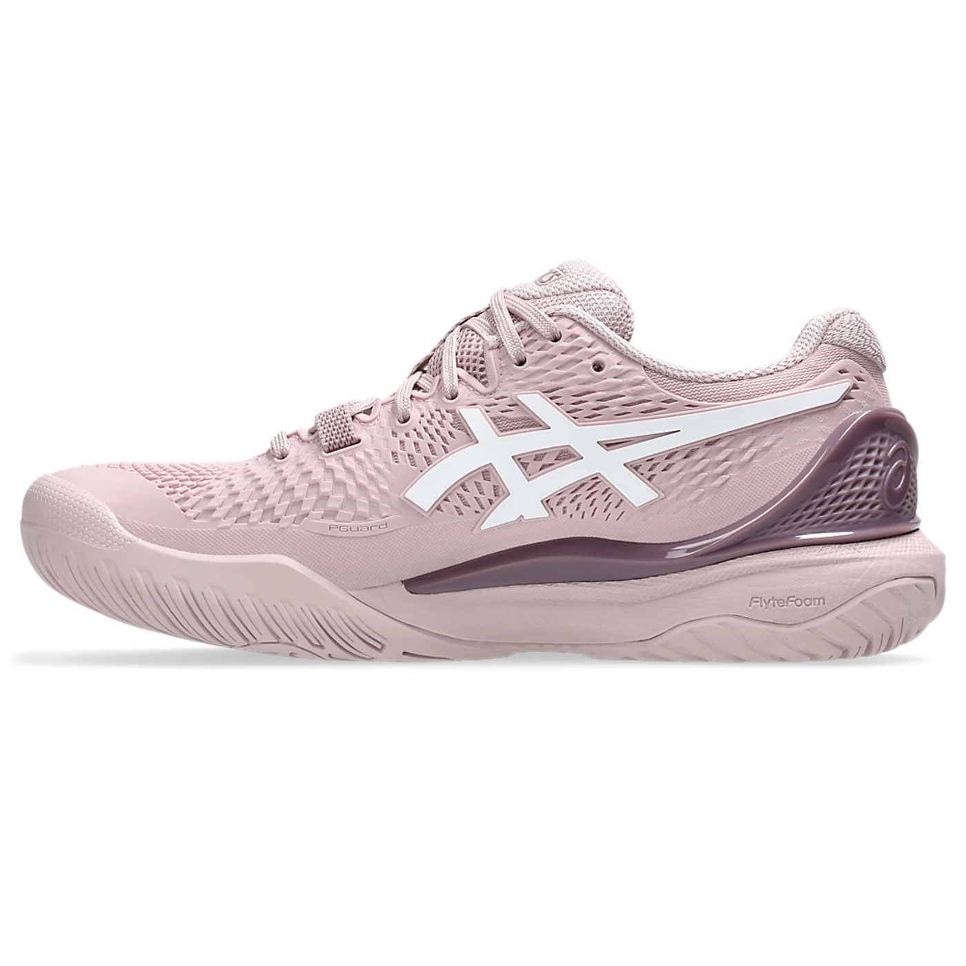 Asics Gel-Resolution 9 Wide Women Tennis Shoes - Watershed Rose/White