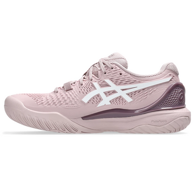 Asics Gel-Resolution 9 Wide Women Tennis Shoes - Watershed Rose/White