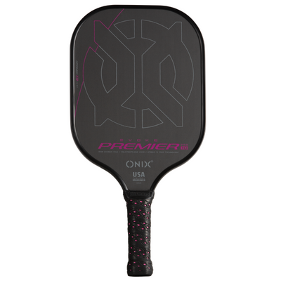 Onix Evoke Premier Pro Raw Carbon Fiber Pickleball Paddle - Pink