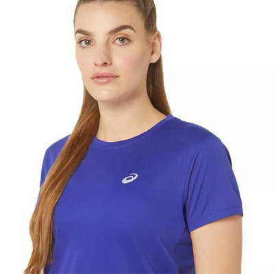 Asics Silver SS Women Tennis Top - Eggplant