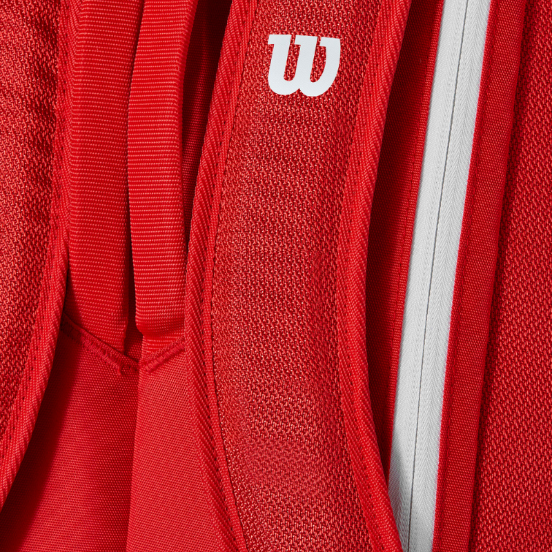 Wilson Super Tour 9 Pack 2025 Bag - Red