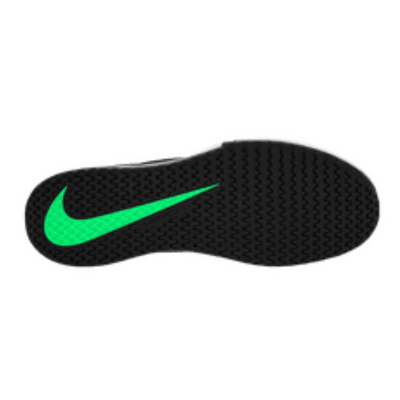 Nike Court Vapor Lite 2 Men Hard Court Tennis Shoes - Black/Poison Green-White