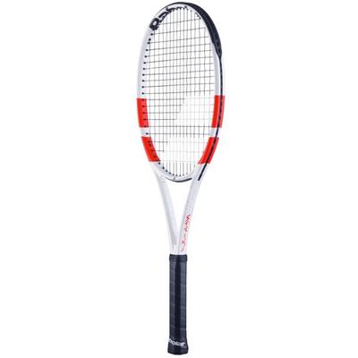 Babolat Pure Strike 100 16/20 Frame Grip 2024 -  White/Red