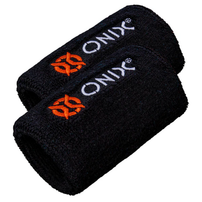 Onix Pickleball Sweat Wristbands - Black