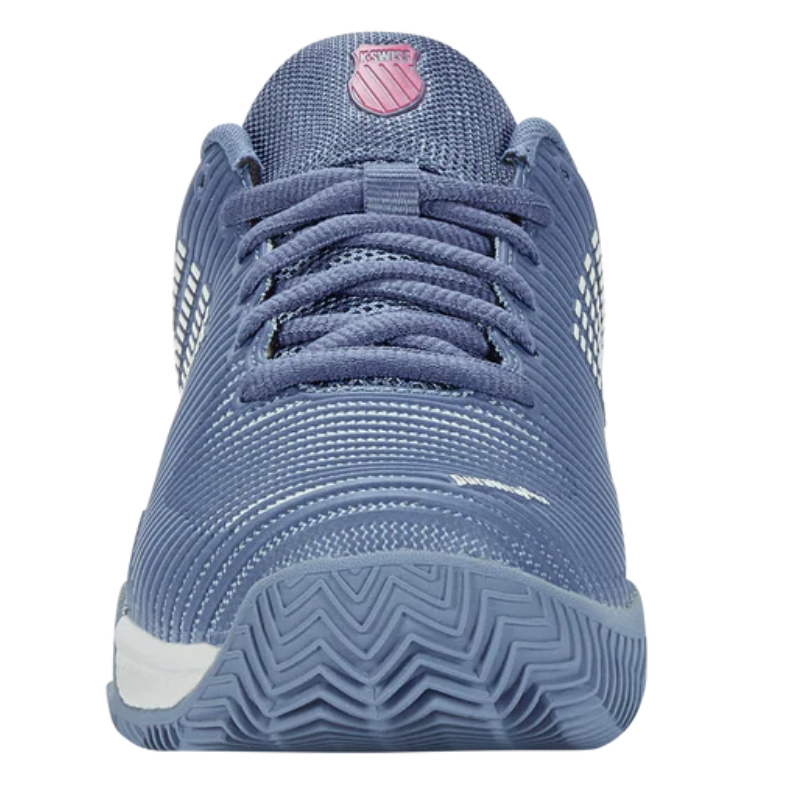 K Swiss Hypercourt Express 2 HB Womens Tennis Shoes - Infinity / Blue Blush / Carmine Rose