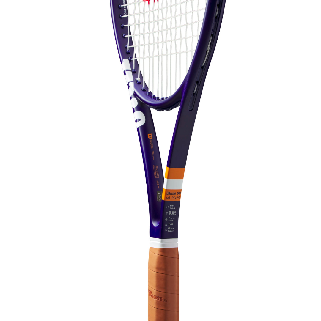 Wilson Blade 16x19 V8 Roland Garros 2023 Tennis Racquet