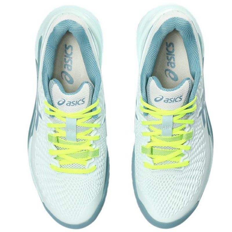 Asics Gel Resolution 9 Womens Tennis Shoes -Soothing Sea / Gris Blue