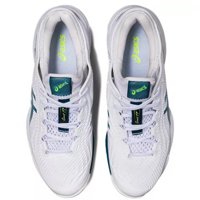 Asics Court FF 3 Mens Tennis Shoes - White / Gris Blue