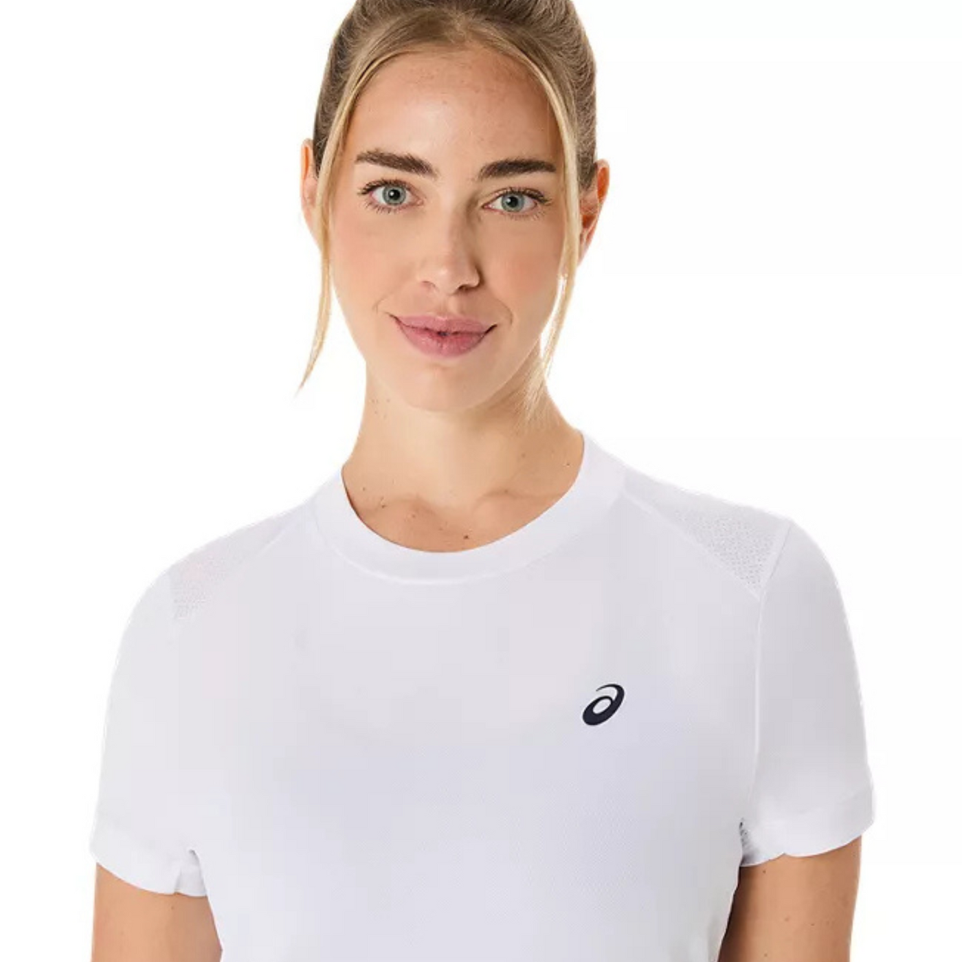 Asics Court SS Women Tennis Top - Brilliant White