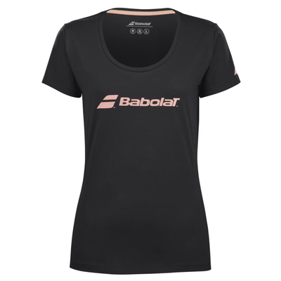 Babolat Exercise Women Tee 2000 - Black/Black