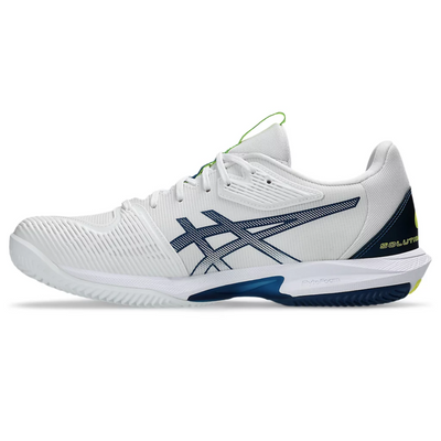 Asics Solution Speed FF 3 Men Tennis Shoes - White/Mako Blue