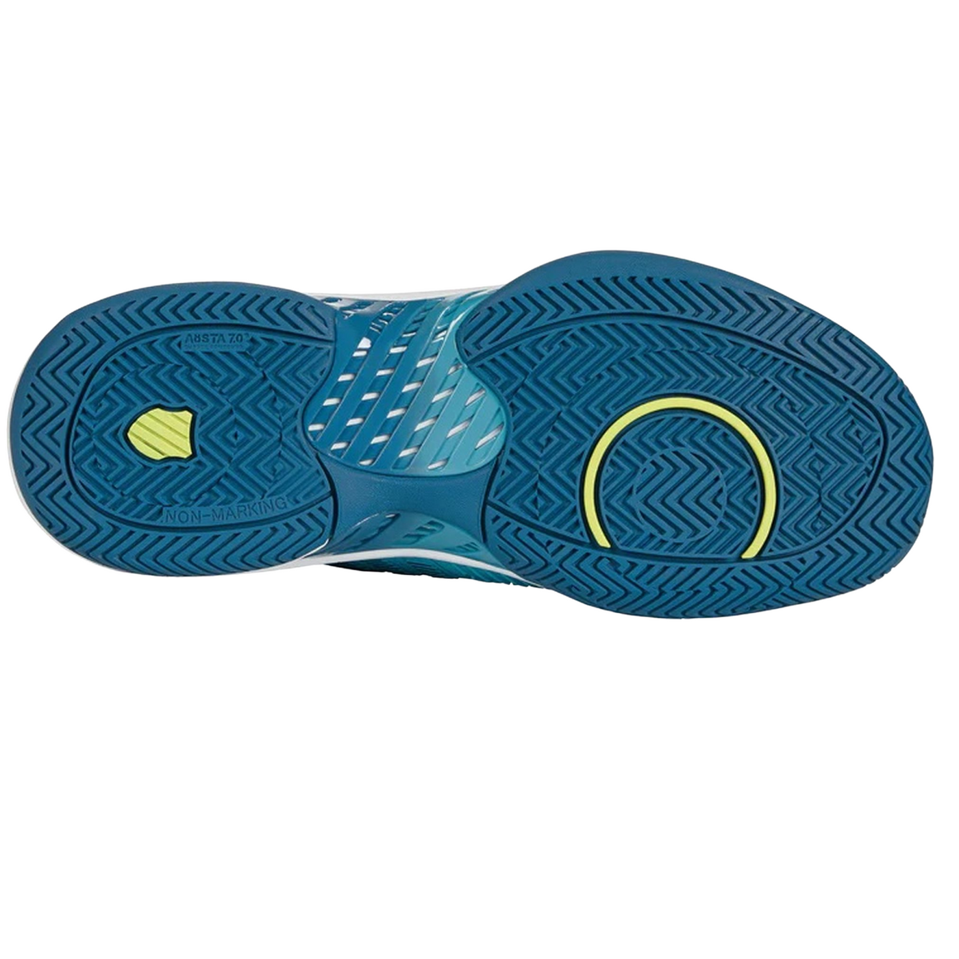 K Swiss Hypercourt Supreme Mens Tennis Shoes - Scuba Blue/Celestial/Brilliant White