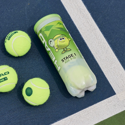Head Stage 1 Green Tennis Balls Carton - 72 Ball