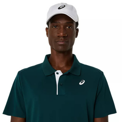 Asics Court Polo Mens Top - Saxon Green