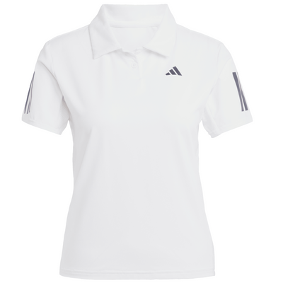 Adidas Club Tennis Climacool 3-Stripes Polo Womens Shirt - White