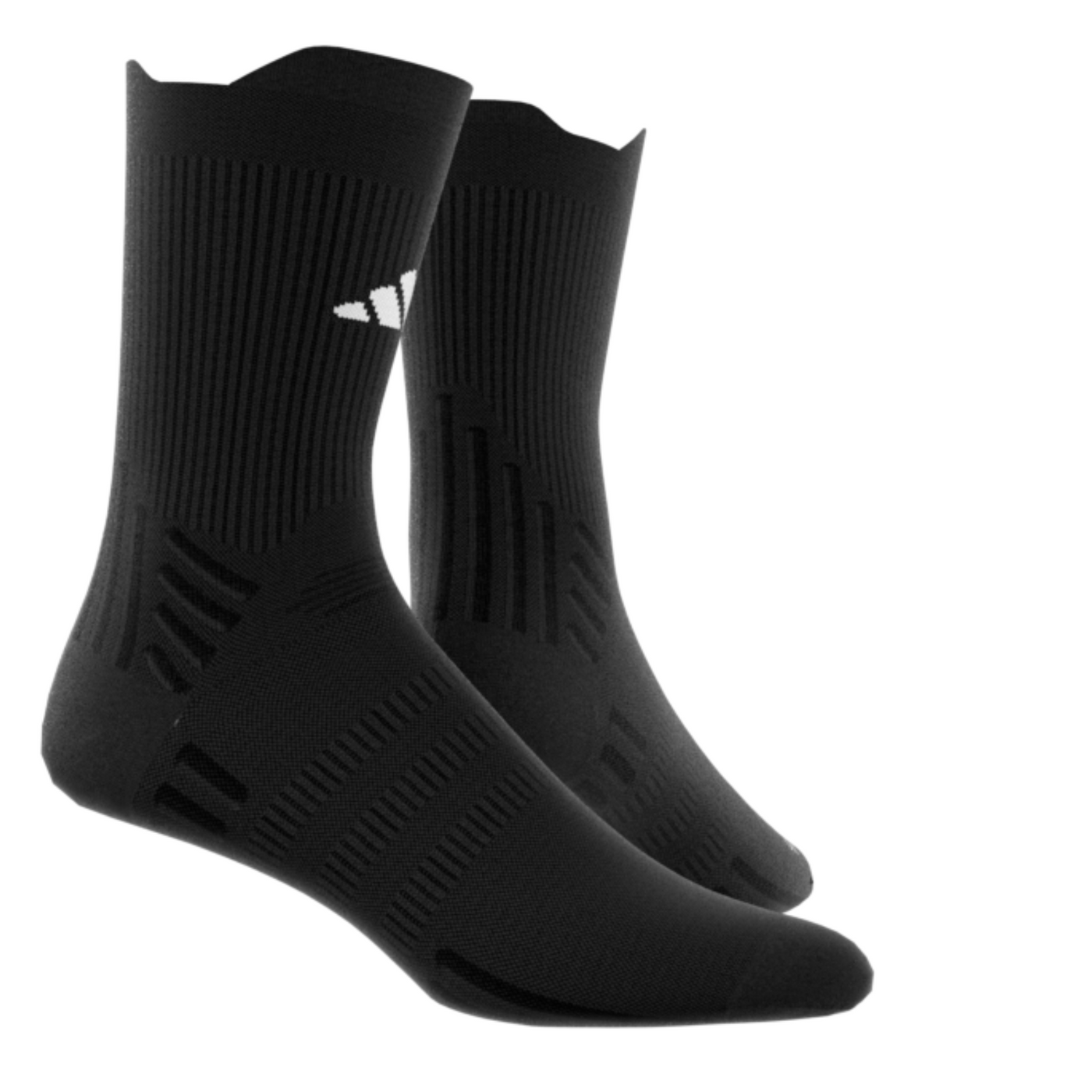 Adidas Tennis Cushioned Crew Socks - Black/White