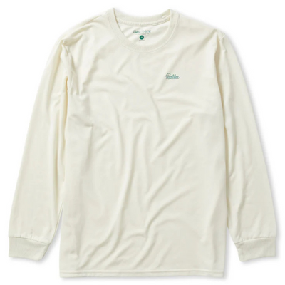 Rallee Rafter Long Sleeves Classic Mens Tennis Tee - Vintage White