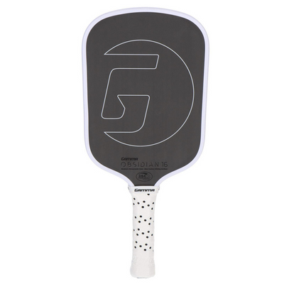 Gamma Obsidian 16 Pickleball Paddle - White/Black