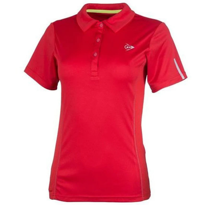 Dunlop Club Women Polo - Red