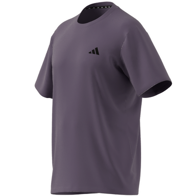 Adidas Purple Train Essentials Stretch Training T-Shirt