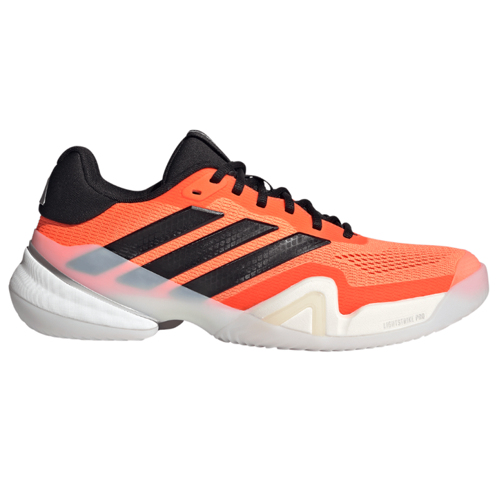 Adidas Barricade 14 Mens Tennis Shoes - Ultra Orange/Core Black/Purple   TennisGear