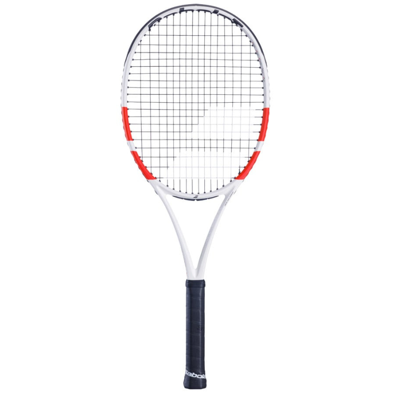 Babolat Pure Strike 100 16/20 2024 Tennis Racquet -  White/Red