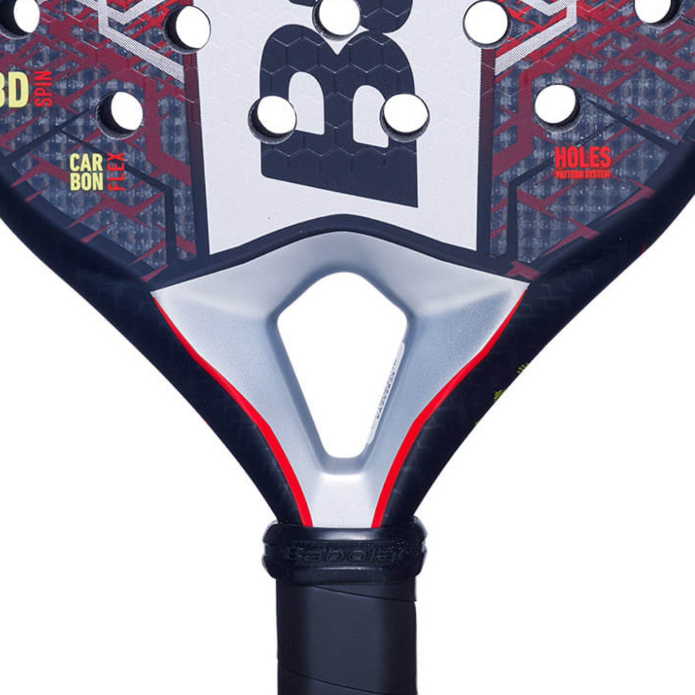 Babolat Technical Veron 2.5 2025 Padel Racquet - Black/Red