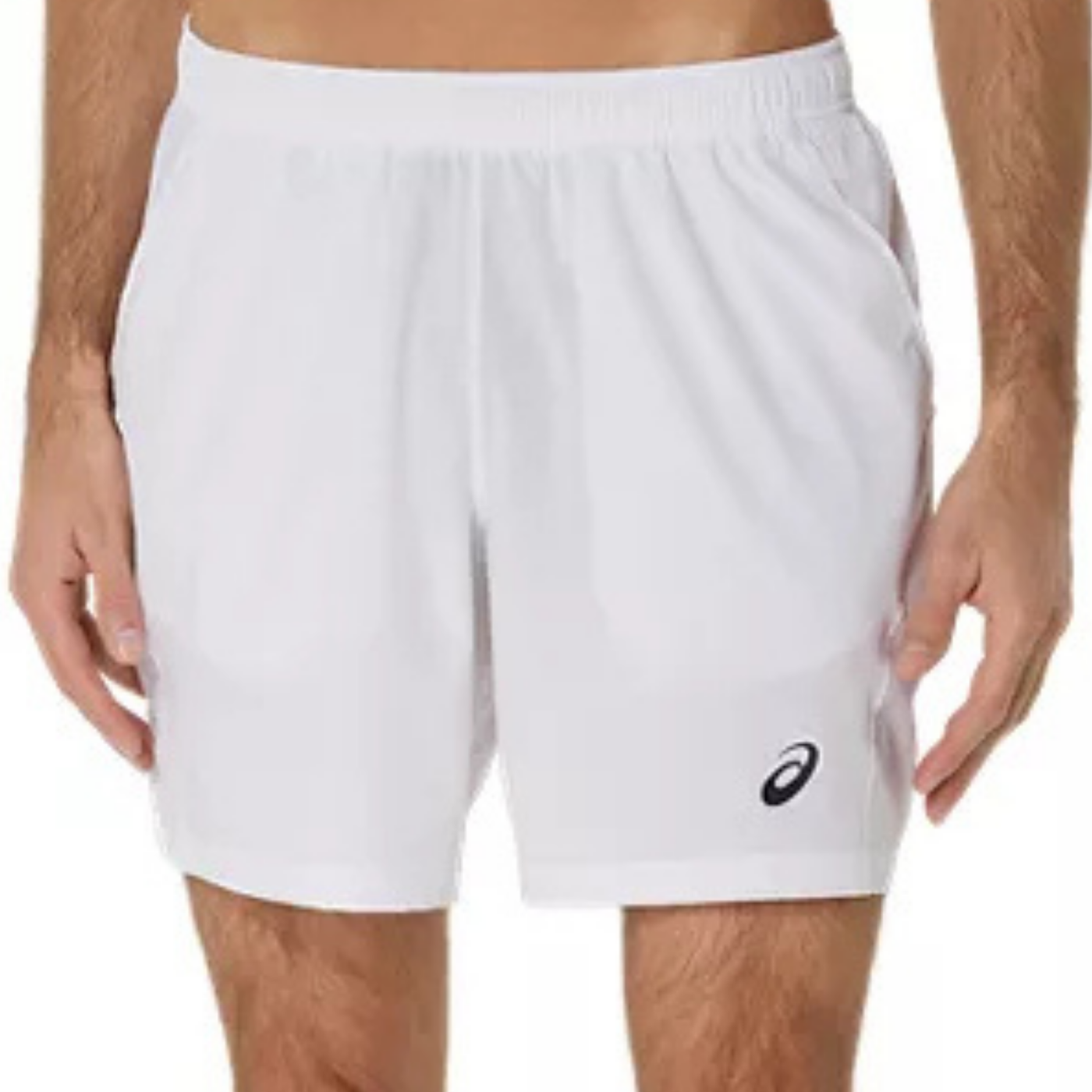 Asics Court 7in Mens Tennis Short - Brilliant White