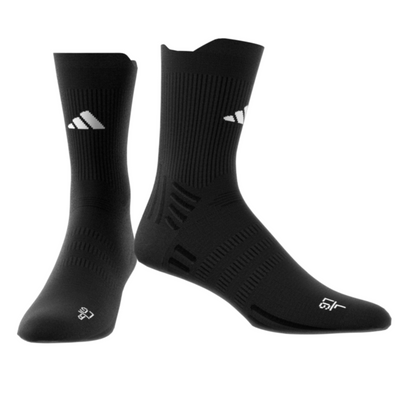 Adidas Tennis Cushioned Crew Socks - Black/White