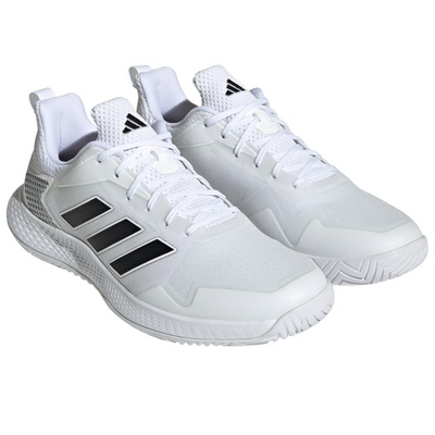 Adidas Defiant Speed Mens Tennis Shoes - White/Black/Silver