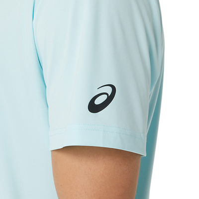 Asics Mens Court GS Graphic Tee - Aquamarine
