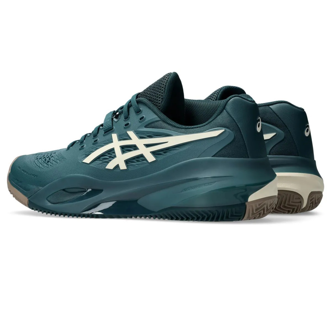 Asics Gel-Resolution X Clay Mens Tennis Shoes - Saxon Green / Birch