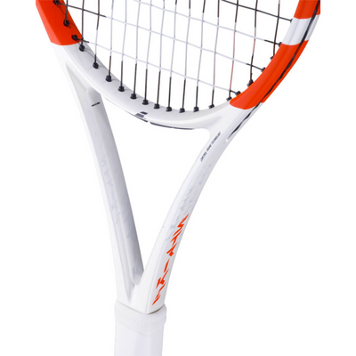 Babolat Pure Strike Team Strung Grip 2024 - White/Red