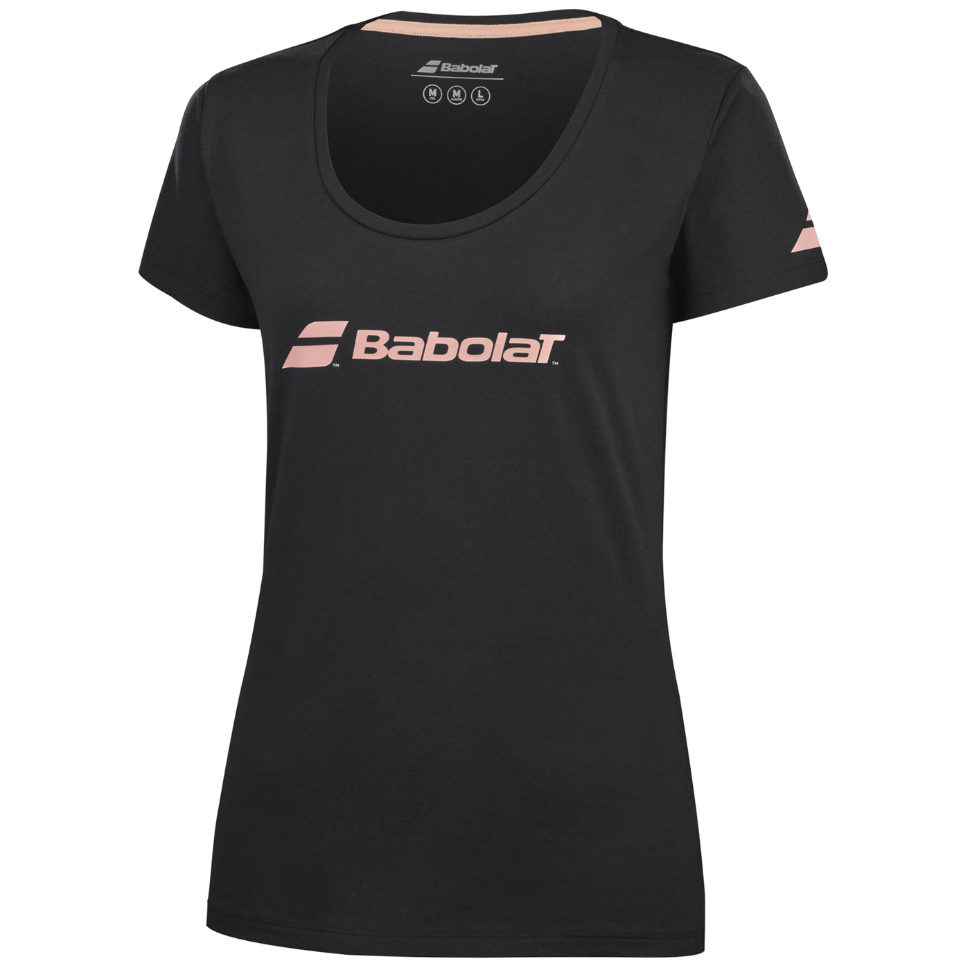 Babolat Exercise Women Tee 2000 - Black/Black