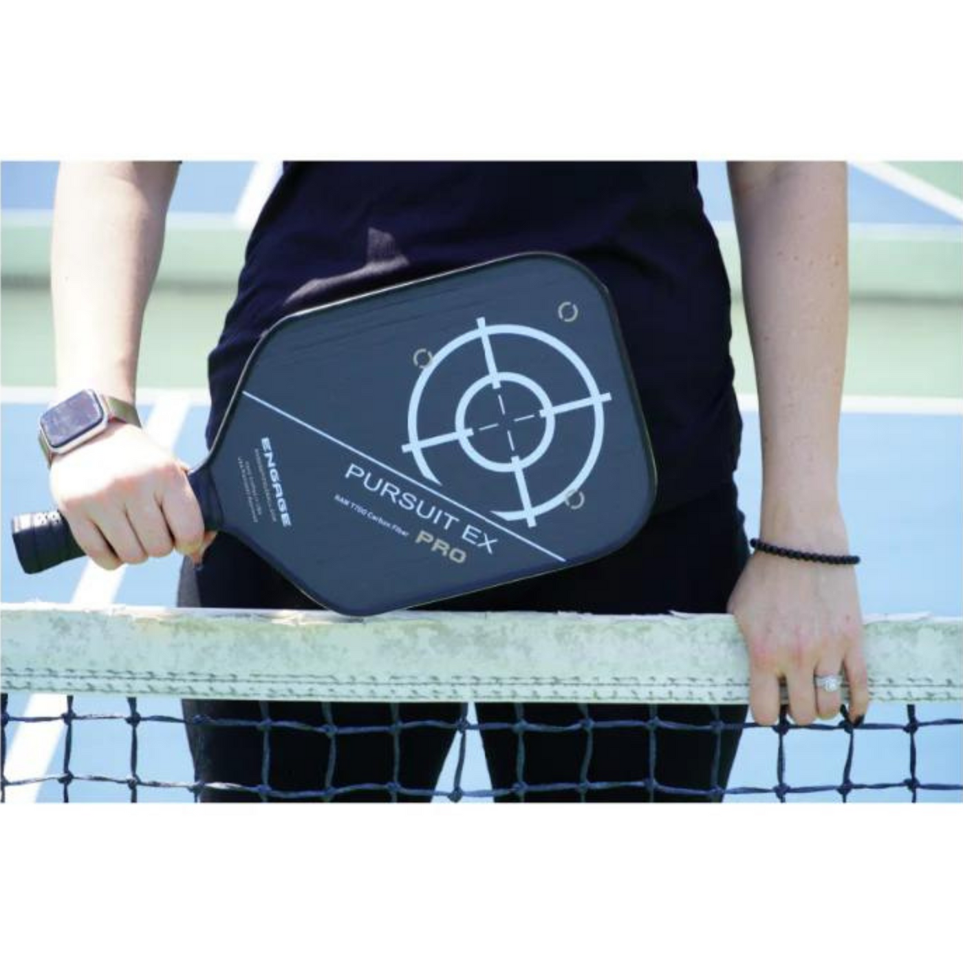 Engage NEW. Pursuit Pro EX | Raw Carbon Fiber | Standard Pickleball Paddle