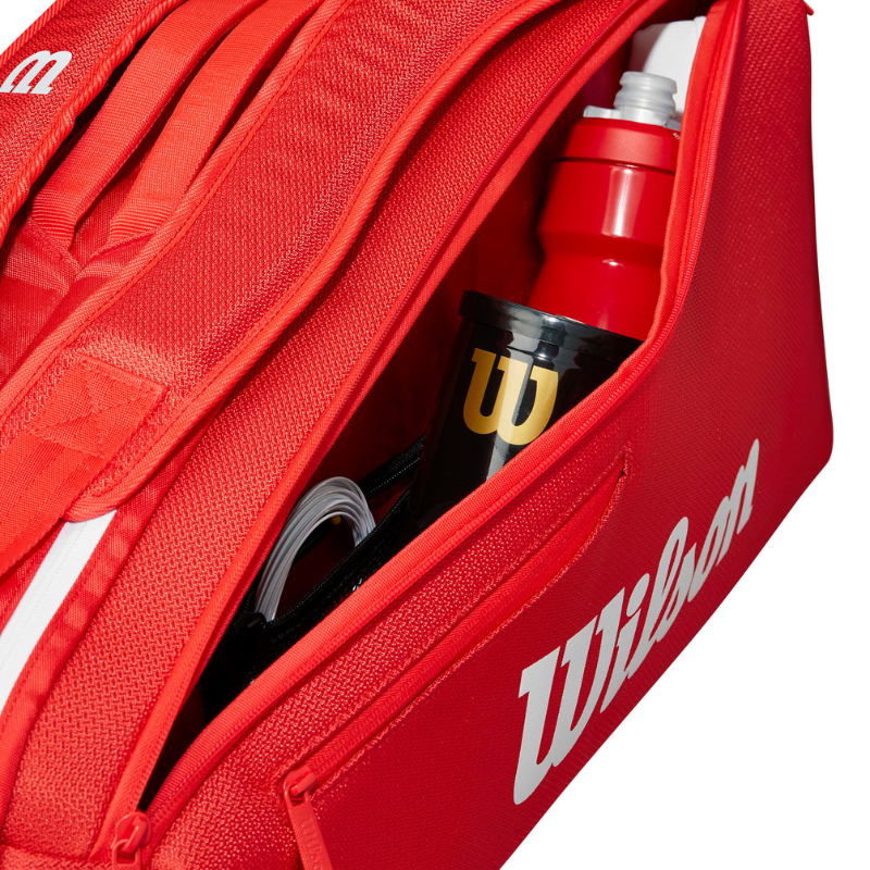 Wilson Advantage 6Pack 2025 Racquet Bag - Red