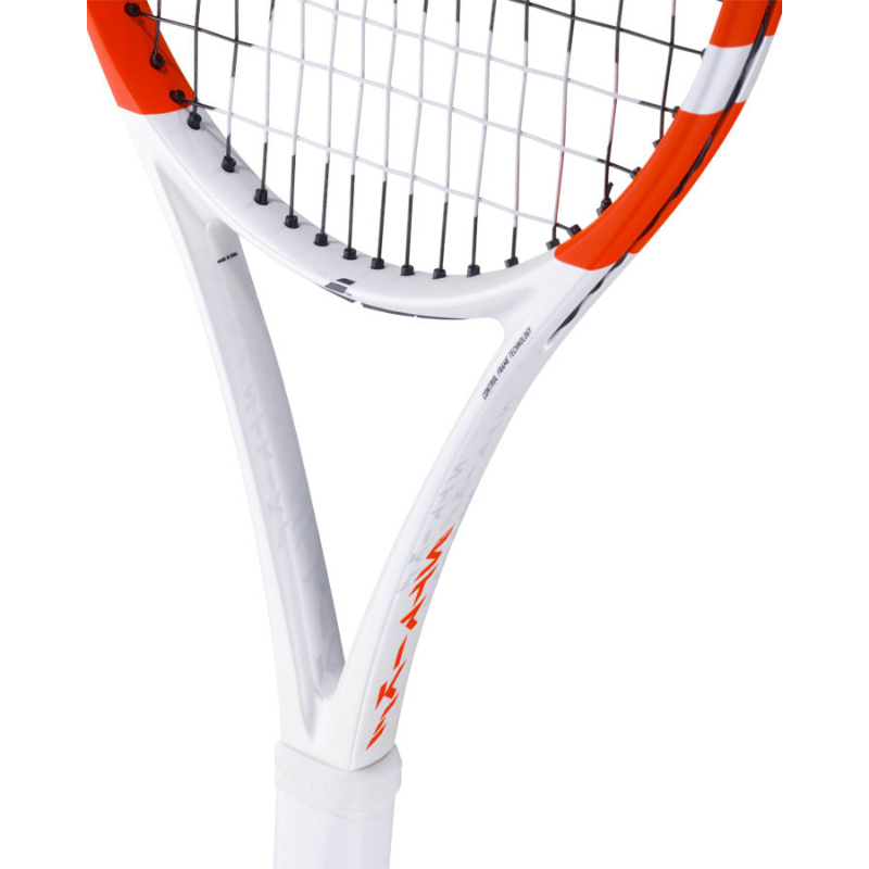Babolat Pure Strike Lite Strung Grip 2024 -  White/Red
