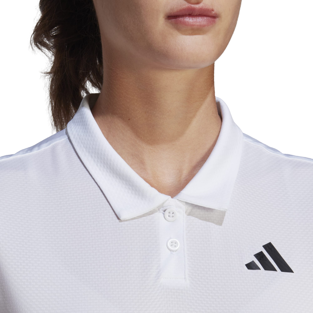 Adidas Women Club Tennis Polo Shirt - White